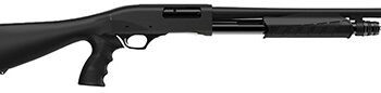 Retay GPS Tactical 12 Gauge 18.5" Pump, 3" Chamber, 4+1 Capacity, Black Barrel, Pistol Grip Synthetic Stock