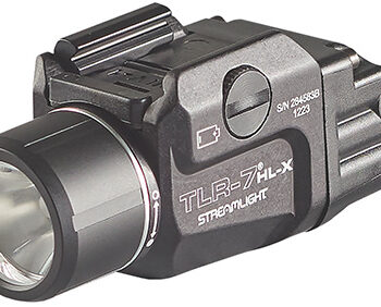 Streamlight TLR-7 HL-X USB Gun Light Black Anodized 500/1,000 Lumens White LED