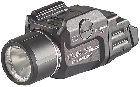 Streamlight TLR-7 HL-X USB Gun Light Black Anodized 500/1,000 Lumens White LED 3 Streamlight TLR-7 HL-X USB Gun Light Black Anodized 500/1,000 Lumens White LED