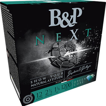 B&P Next 12 Gauge 2.75" 1 1/8 oz 7.5 Shot 25 Rounds per Box / 10 Boxes per Case
