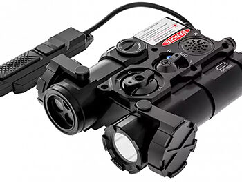 AGM Global Vision WLAD 1B Black Green Laser & IR Pointer/Illuminator Coaxial Dual Laser White LED 300 Lumen