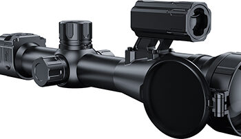 PARD PA650/LRF Pantera 640 LRF Thermal Rifle Scope w/Laser Rangefinder, Black 2.2x 50mm, Multi Reticle, 2x/4x/6x Zoom, 640x512 50Hz Resolution