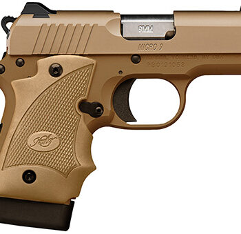 Kimber Micro 9 MC TP 9mm 7+1 3.15″ Desert Tan Grip Handgun
