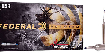 Federal Premium 28 Nosler 155gr Terminal Ascent 20 Per Box 10 Case