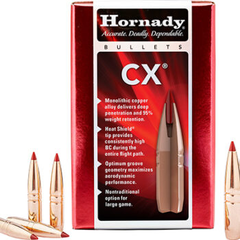Hornady BULL .264 90gr CX (6.5mm) 50 Per Box 25 Case