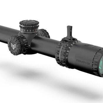 Swampfox Arrowhead 1-10x24mm Scope 30mm Tube Guerrilla Dot BDC Reticle Black