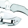 Spyderco Dragonfly 2 2.31" Folding Clip Point Serrated VG-10 SS Blade Stainless Steel Handle with Pocket Clip 1 32286