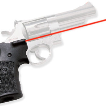 Crimson Trace LG-207 Lasergrips Black Red Laser for Smith & Wesson K/L & N Frames