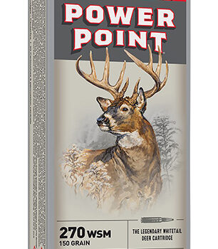 Winchester Ammo Power-Point .270 WSM 150gr 20 Rounds per Box, 10 Boxes per Case