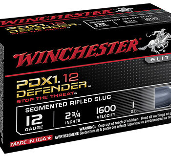 Winchester PDX1 Defender 12 Gauge 2.75" 1oz Rifled Slug 10 Per Box 10 Case