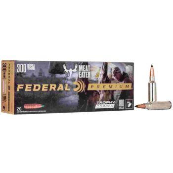 Federal Premium Trophy Copper .300 WSM 180gr 2960 fps 20rd Box