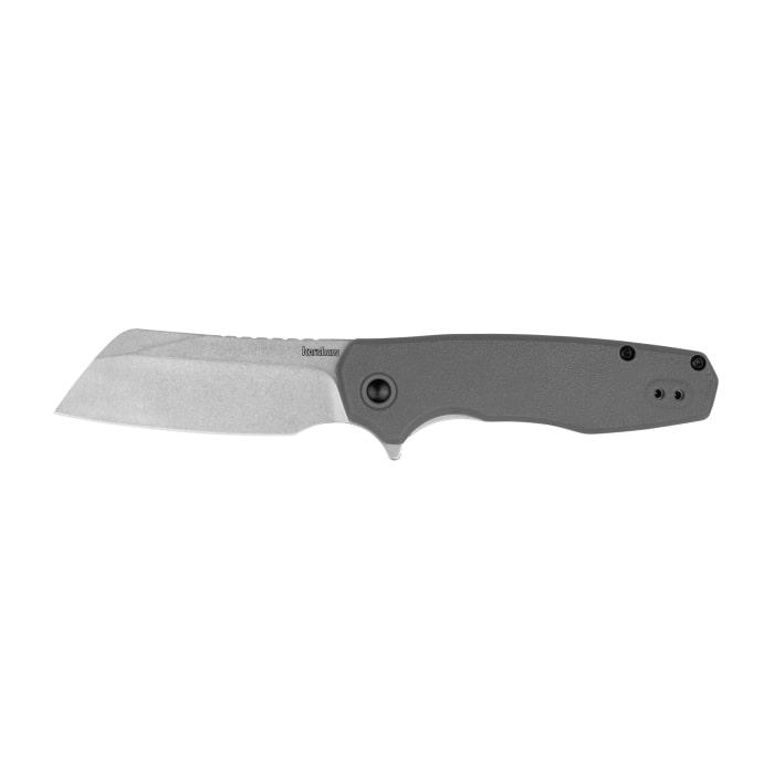 Kershaw Wharf Folding Knife 2-4/5" Cleaver Blade Grey 3 Kershaw Wharf Folding Knife 2-4/5" Cleaver Blade Grey