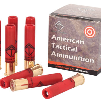 ATI ATIAC410R Shotshell  410Gauge 2.50" 1/4oz Slug Shot 25 Per Box/10 Case