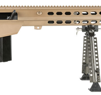 Barrett 18065 M107A1  50 BMG 29" 10+1 Flat Dark Earth Cerakote Flat Dark Earth Fixed with Sorbothane Recoil Pad Stock Black Polymer Grip