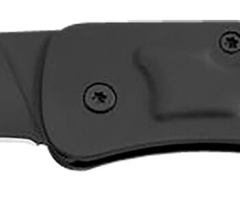 S.O.G SOG-CE1012-C Centi II 2.10" Folding Straight Back Plain Black Hardcased Stainless Steel Blade/Black Stainless Steel Handle