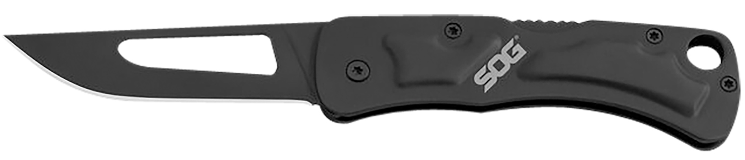 S.O.G SOG-CE1012-C Centi II 2.10" Folding Straight Back Plain Black Hardcased Stainless Steel Blade/Black Stainless Steel Handle 3 S.O.G SOG-CE1012-C Centi II 2.10" Folding Straight Back Plain Black Hardcased Stainless Steel Blade/Black Stainless Steel Handle