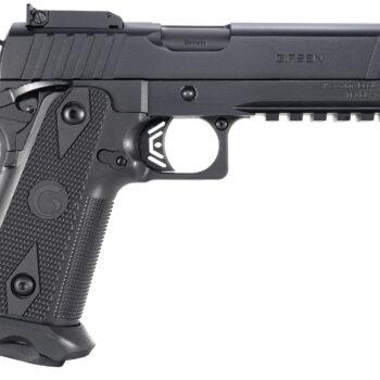 Girsan 395029 Witness2311  9mm Luger 17/20+1 5" Black Steel Barrel, Black Serrated Steel Slide, Black Polymer Frame w/Beavertail & Picatinny Rail, Black Checkered Polymer Grip, Ambidextrous