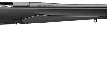 Browning 036031299 X-Bolt 2 Micro Full Size 6.8 Western 3+1 22" Matte Blued threaded Sporter Barrel, Matte Blued Drilled & Tapped Steel Receiver, Adjustable Vari-Tech Black Synthetic Stock