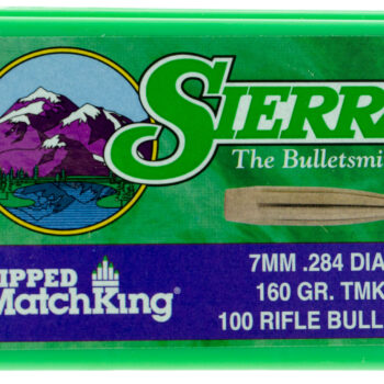 Sierra 7660 Tipped MatchKing  7mm 160gr Tipped MatchKing 100/Box