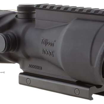 Trijicon 100002 ACOG  Black Hardcoat Anodized 6x 48mm Illuminated Red Chevron .308/7.62 Reticle