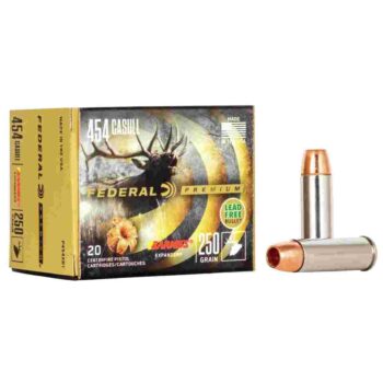Federal Vital-Shok .454 Casull 250gr BXP Ammo