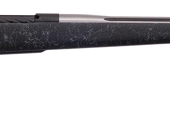 Weatherby MAM01N65CMR6B Mark V Accumark 6.5 Creedmoor 4+1 24" Barrel, Graphite Black Cerakote Metal Finish, Gray Webbed Black Fixed Monte Carlo Stock