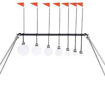 Birchwood Casey CFKYL12 Centerfire KYL  1/2" Black Steel Standing