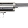 Magnum Research BFR303076 BFR 30-30 Win 6rd 7.50" Stainless Rifled Steel Barrel, Brushed Stainless Cylinder, Stainless Steel Frame, Black Hogue Rubber Grip, Exposed Hammer 1 165477