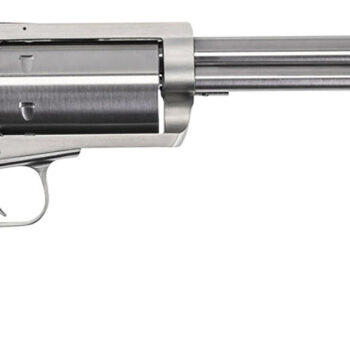 Magnum Research BFR303076 BFR  30-30 Win 6rd 7.50" Stainless Rifled Steel Barrel, Brushed Stainless Cylinder, Stainless Steel Frame, Black Hogue Rubber Grip, Exposed Hammer