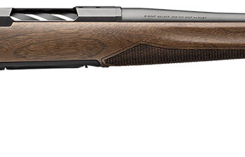 Browning 036001299 X-Bolt 2 Hunter Full Size 6.8 Western 3+1 24" Matte Blued Sporter Barrel, Matte Blued Drilled & Tapped Steel Receiver, Fixed Satin Checkered Walnut Stock
