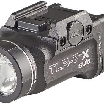 Streamlight 69407 TLR-7 X Sub USB  Black Anodized 500 Lumens  White LED S&W M&P M2.0 Subcompact/Beretta Px4 Storm