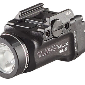 Streamlight 69506 TLR-7 HL-X SUB USB  Black 6000 Series Aluminum Springfield Armory Hellcat 1000 Lumens