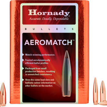 Hornady Boat Tail Bullets 22 Cal .224 77gr Reloading Supplies