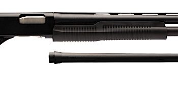 Stevens 19490 320 Field Combo 12 Gauge 3" 5+1 18.50"/28" Matte Black Vent Rib Barrel, Black Aluminum Receiver, Black Synthetic Fixed Stock