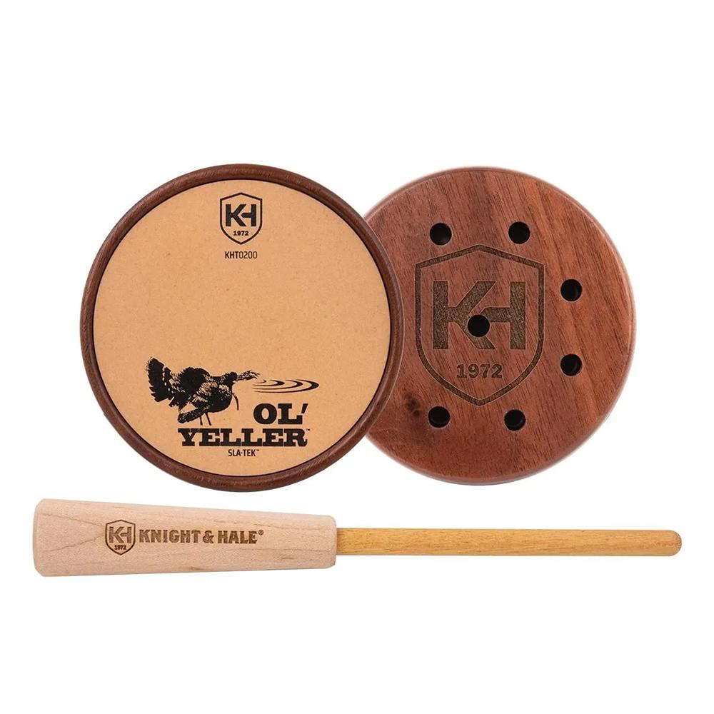 Knight & Hale Ol' Yeller SLA-TEK Surface Turkey Pot Call 3 Knight & Hale Ol' Yeller SLA-TEK Surface Turkey Pot Call