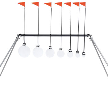 Birchwood Casey CFKYL38 Centerfire KYL  3/8" Black Steel Standing