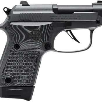 Beretta USA J20X22R8M2 20X Bobcat You're On Your Own  22 LR 8+1 2.40" Black Steel Barrel, Silver Cerakote ELS/Serrated Steel Slide, Black Polymer Frame w/Beavertail, Helica Texture Grip