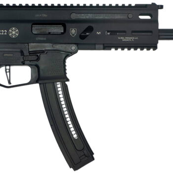 Global Ordnance LLC 8588005808606 Grand Power Stribog TR22 22 LR 25+1 8"