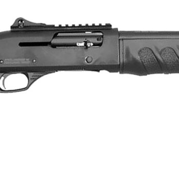 Rock Island X4 Tact LI-ON Full Size Frame 12 Gauge Semi-Auto 3" 4+1 18.50" Black Steel Barrel, Black Anodized Aluminum Receiver, Black Fixed w/Pistol Grip Synthetic Stock