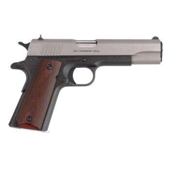 Colt 1911C Government Handgun .45 ACP 8rd Magazine 5" Barrel Two Tone