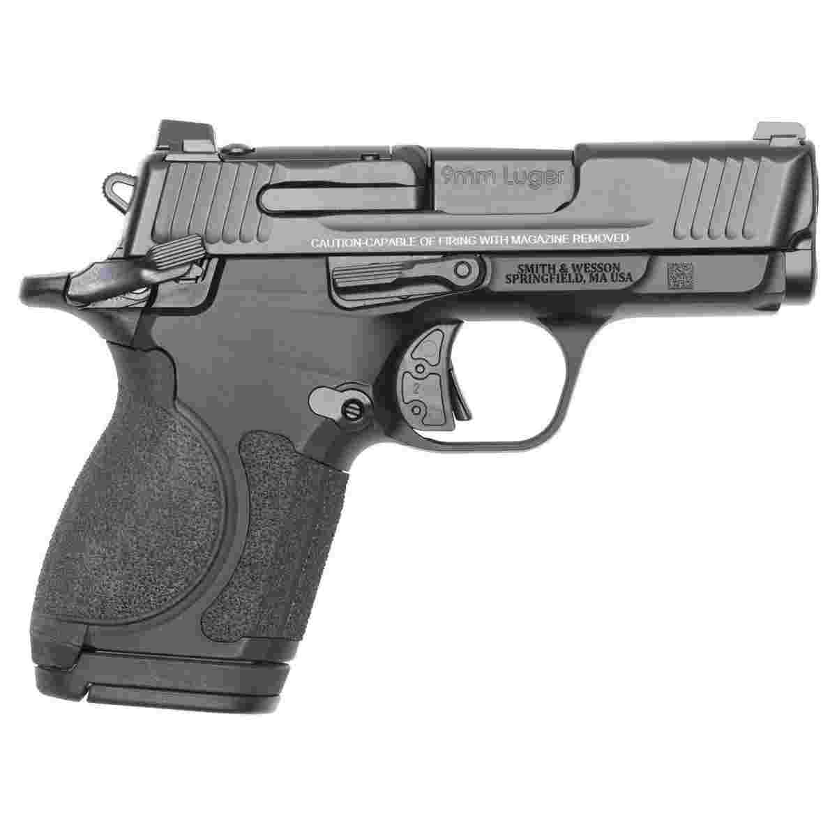 S&W CSX E-Series Handgun 9mm Luger 10(1)/12(1)/17(1)rd Magazines 3.1" Barrel Thumb Safety Black Slide 3 S&W CSX E-Series Handgun 9mm Luger 10(1)/12(1)/17(1)rd Magazines 3.1" Barrel Thumb Safety Black Slide