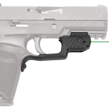 Crimson Trace 0177801 LG-420G Green Laserguard  Black Sig Sauer P320/M17/M18