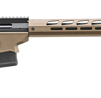 Ruger 18105 Precision  6.5 PRC 10+1 26" Black Threaded Barrel, Smoked Bronze Cerakote Picatinny Rail Stainless Steel Receiver, M-LOK Handguard, Adj Folding Black Stock, Black Magpul K2-XL Grip