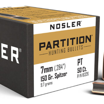 Nosler 16326 Partition  7mm 150gr Spitzer 50/Box