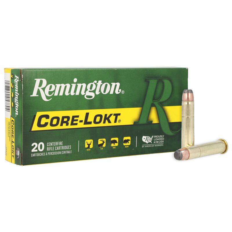 Remington Core-Lokt Rifle Ammunition .45-70 Gov 405 gr SP 1330 fps 20/ct 3 Remington Core-Lokt Rifle Ammunition .45-70 Gov 405 gr SP 1330 fps 20/ct