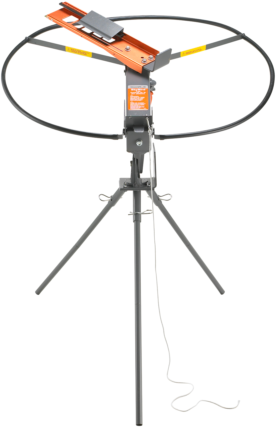 Champion Targets 40906 SKYBird 3/4 Cock Trap w/Tri-Pod Stand Silver Manual Cocking Single 3 Champion Targets 40906 SKYBird 3/4 Cock Trap w/Tri-Pod Stand Silver Manual Cocking Single