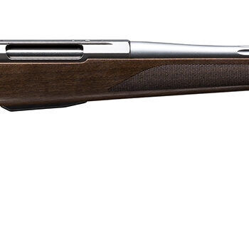 Tikka JRTXA78222MT T3x Hunter Full Size 6.5 Creedmoor 3+1 22.40" Matte Stainless Fluted Threaded Barrel, Matte Drilled & Tapped Stainless Steel Receiver, Fixed Oiled Walnut Wood Stock, Right Hand