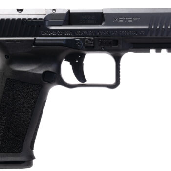 Canik HG6826N Mete SFT 9mm Luger 10+1 4.46" Black Nitride Steel Barrel, Black Cerakote Optic Ready/Serrated Steel Slide, Black Polymer Frame w/Picatinny Rail, Interchangeable Backstrap Grip