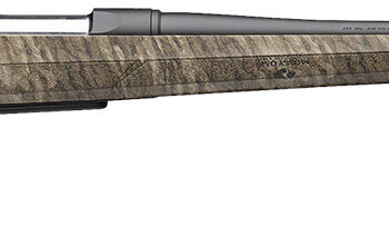 Browning 035841224 AB3  270 Win 4+1 22" Matte Blued Threaded Sporter Barrel, Matte Blued Drilled & Tapped Steel Receiver, Fixed w/Textured Grip Panels Mossy Oak Bottomland Composite Stock