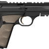 Browning 051601490 Buck Mark Black Label URX 22 LR 10+1 5.50" Matte Blued Contoured Barrel, Matte Black Serrated Slide, Matte Black Aluminum Frame w/Picatinny Rail, FDE UFX Overmolded Grip 1 176680